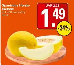 WEZ Spanische Honigmelone Angebot