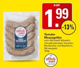 WEZ glück satt Tomate-Mozzagriller Angebot
