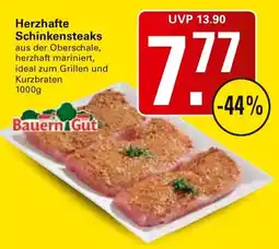 WEZ Herzhafter Schinkensteaks BauernGut Angebot