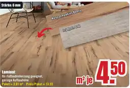 B1 Discount Baumarkt Laminat Angebot