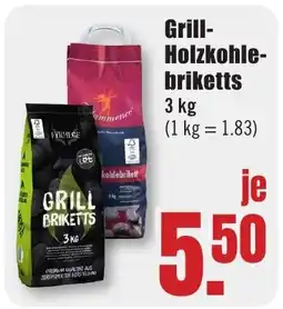 B1 Discount Baumarkt Grill-Holzkohle-briketts Angebot