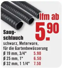 B1 Discount Baumarkt Saugschlauch Angebot