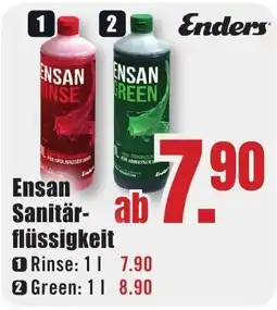 B1 Discount Baumarkt Enders Ensan Sanitär-flüssigkeit Angebot