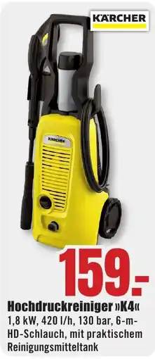 B1 Discount Baumarkt KARCHER Hochdruckreiniger »K4« Angebot