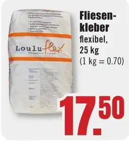 B1 Discount Baumarkt Fliesenkleber flexibel Angebot
