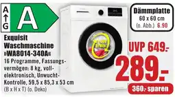 B1 Discount Baumarkt Exquisit Waschmaschine »WA8014-340A« Angebot