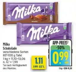 diska Milka Schokolade Angebot