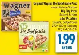 diska Original Wagner Die Backfrische Pizza Angebot