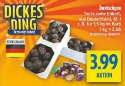 diska DICKES DING Zwetschgen Angebot