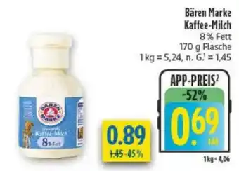 diska Bären Marke Kaffee-Milch Angebot