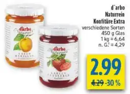 diska d'arbo Naturrein Konfitüre Extra Angebot
