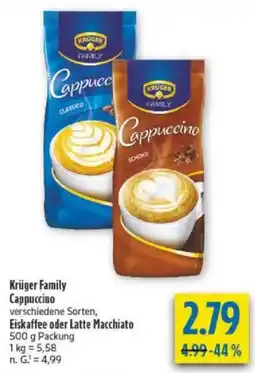 diska Krüger Family Cappuccino Angebot