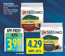 diska Jacobs Tassimo Caffè Crema Classico Angebot
