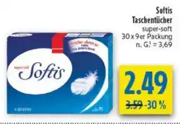 diska Softis Taschentücher super-soft Angebot