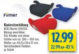 diska Filmer Kindersitzerhöhung Angebot