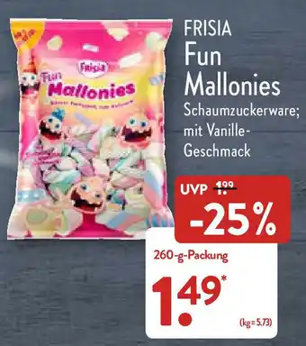 Aldi Nord Frisia Fun Mallonies 260-g-Packung Angebot