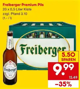 Netto Getränke Discount Freiberger Premium Pils Angebot