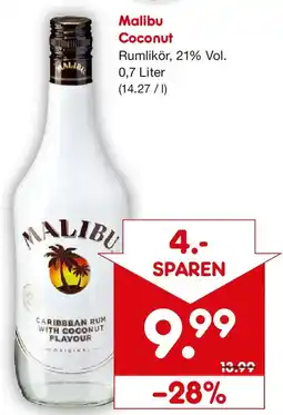 Netto Getränke Discount Malibu Coconut Angebot