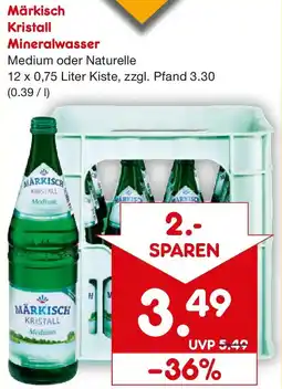 Netto Getränke Discount Märkisch Kristall Mineralwasser Angebot