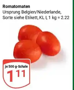 Globus Romatomaten Angebot