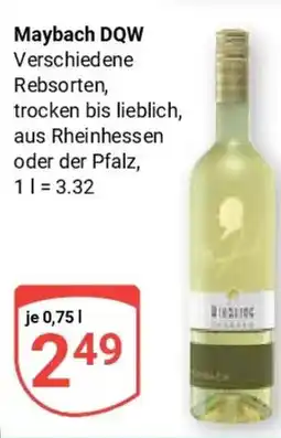 Globus Maybach DQW Angebot