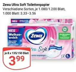 Globus Zewa Ultra Soft Toilettenpapier Angebot