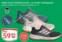 Globus Adidas Terrex Tracefinder Damen- oder Herren-Trekkingschuh Angebot
