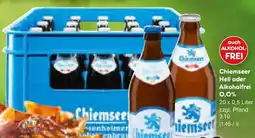 Netto Marken-Discount Chiemseer Hell oder Alkoholfrei 0,0% Angebot