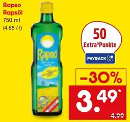 Netto Marken-Discount Rapso Rapsöl Angebot