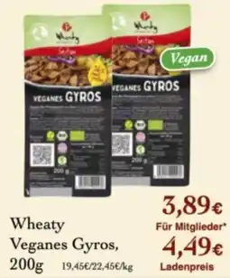 LPG Biomarkt Wheatly Veganes Gyros Angebot