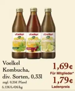 LPG Biomarkt Voelkel Kombucha Angebot