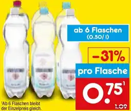 Netto Marken-Discount Gerolsteiner Mineralwasser oder Nearwater Angebot