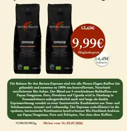 LPG Biomarkt Mount Hagen Espresso Angebot