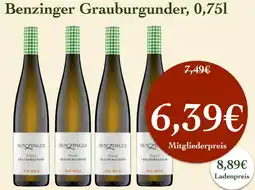 LPG Biomarkt Benzinger grauburgunder Angebot