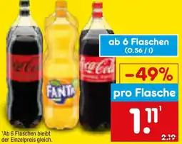Netto Marken-Discount Coca-Cola, Fanta, Sprite oder Mezzo Mix Angebot