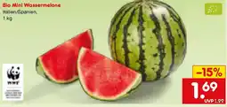 Netto Marken-Discount Bio Mini Wassermelone Angebot