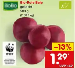 Netto Marken-Discount Bio-Rote Bete Angebot