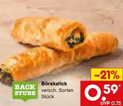 Netto Marken-Discount BACK STUBE Börekstick Angebot