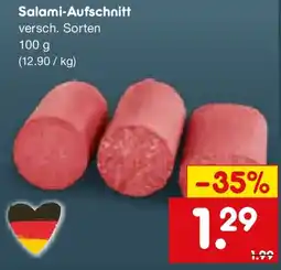 Netto Marken-Discount Salami-Aufschnitt Angebot