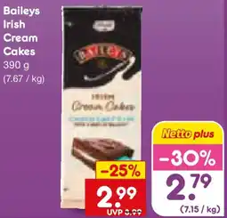 Netto Marken-Discount Baileys Irish Cream Cakes Angebot