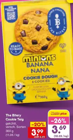 Netto Marken-Discount The Bitery Cookie Teig Angebot