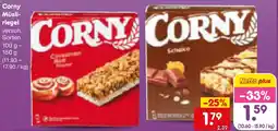 Netto Marken-Discount Corny Müsliriegel Angebot