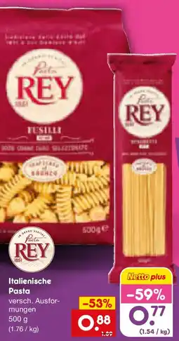 Netto Marken-Discount Pasta KEY Italienische Pasta Angebot