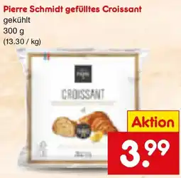Netto Marken-Discount Pierre Schmidt gefülltes Croissant Angebot