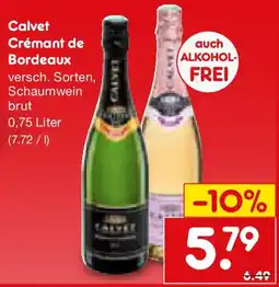 Netto Marken-Discount Calvet Crémant de Bordeaux Angebot