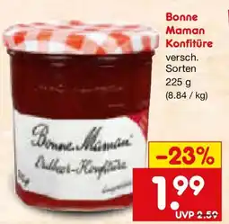 Netto Marken-Discount Bonne Maman Konfitüre Angebot