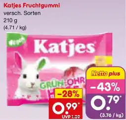 Netto Marken-Discount Katjes Fruchtgummi Angebot