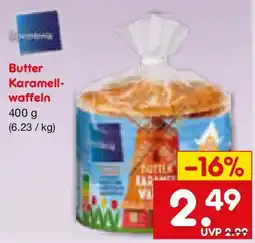 Netto Marken-Discount Butter Karamellwaffeln Angebot