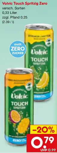 Netto Marken-Discount Volvic Touch Spritzig Zero Angebot