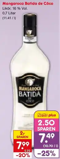 Netto Marken-Discount Mangaroca Batida de Côco Angebot